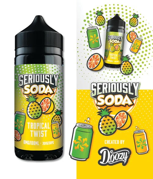 Doozy - Seriously Soda - Tropical Twist - 100ML - My Vape Store UK