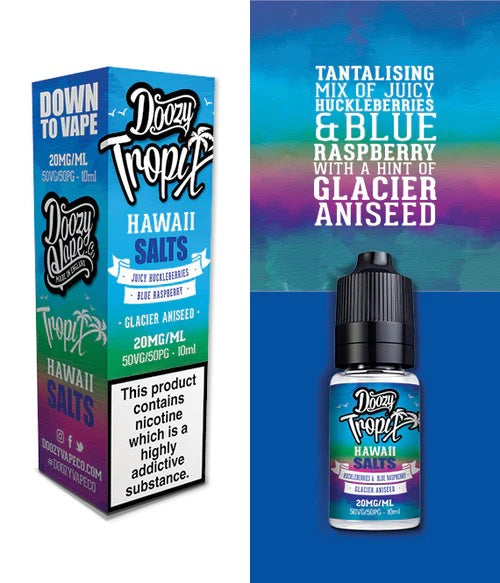 Doozy - Tropix Salts - Hawaii - 10ML - My Vape Store UK