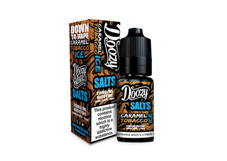 Doozy Salts - Caramel Tobacco Ice - 10ML - My Vape Store UK