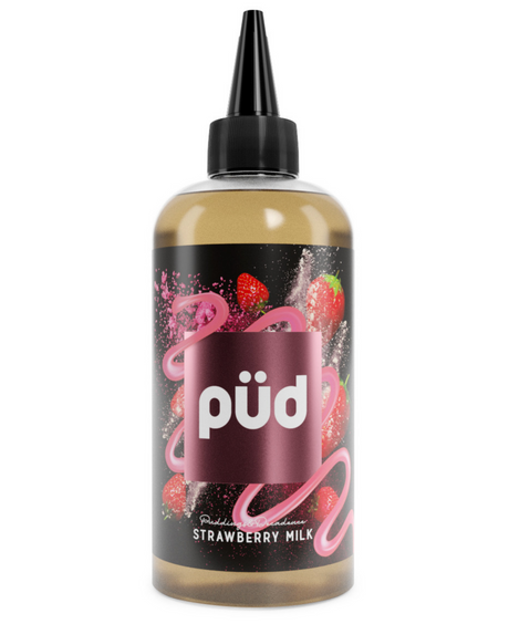PUD - Pudding & Decadence - Strawberry Milk - 0mg - 200ml - My Vape Store
