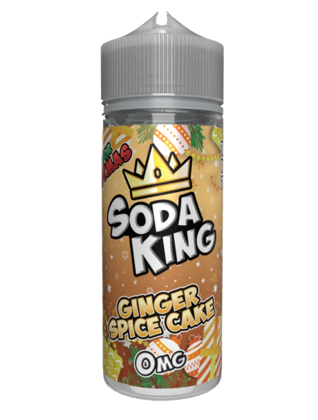 Soda King Christmas - Ginger Spice Cake - 100ml - 0mg - My Vape Store