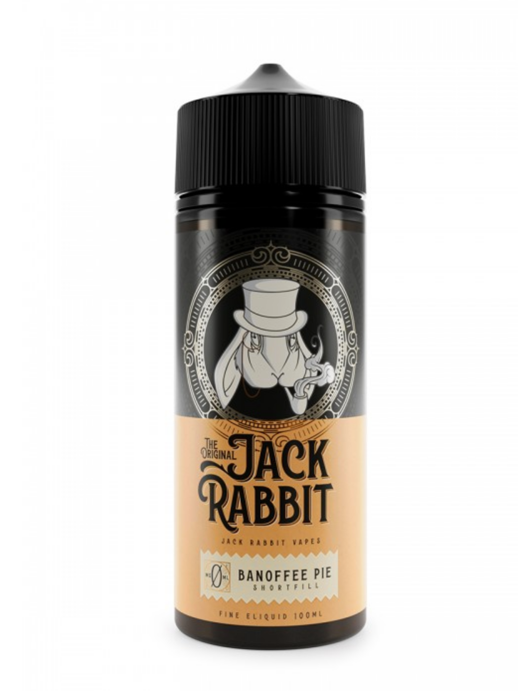 Jack Rabbit - Banoffee Pie - 100ml - 0mg - My Vape Store UK