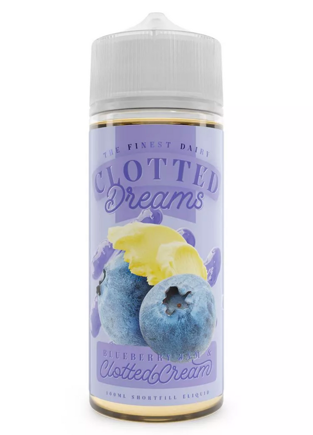 Clotted Dreams - Blueberry Jam & Clotted Cream - 100ml - 0mg - My Vape Store UK