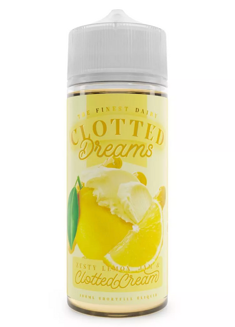 Clotted Dreams - Zesty Lemon Jam & Clotted Cream - 100ml - 0mg - My Vape Store UK