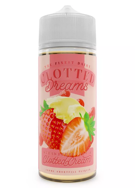Clotted Dreams - Strawberry Jam & Clotted Cream - 100ml - 0mg - My Vape Store UK