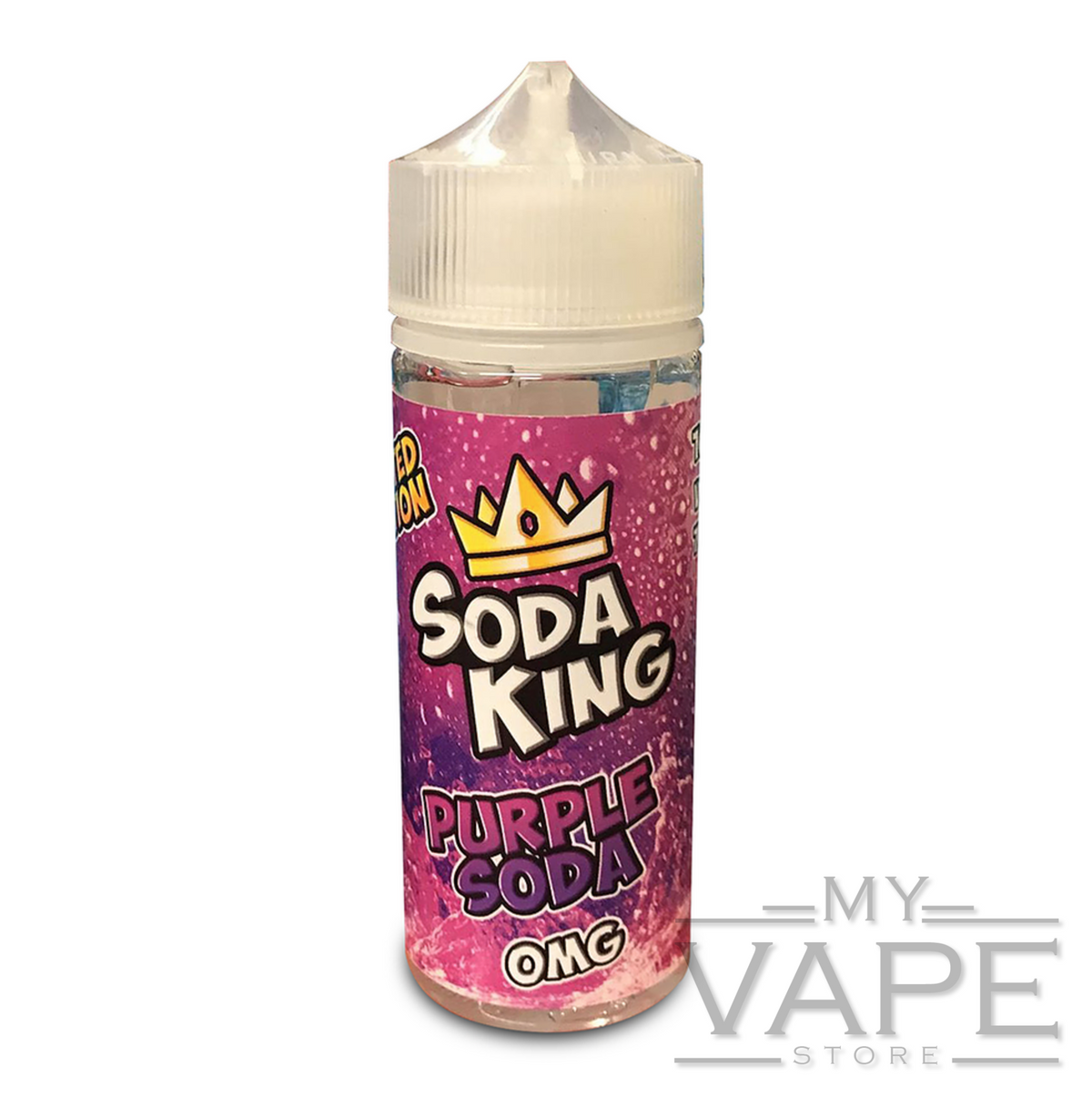 Soda King - Purple Soda - 100ml Shortfill - 0mg | My Vape Store