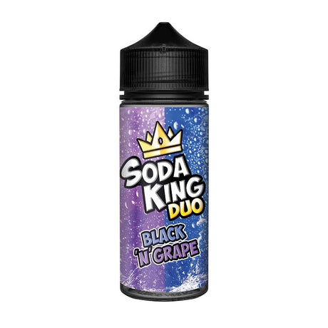 Soda King Duo - Black & Grape - 100ml - 0mg - My Vape Store UK