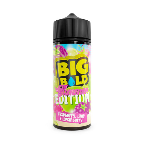 Big Bold - Summer Edition - Raspberry, Lime & Loganberry - 100ml - My Vape Store UK