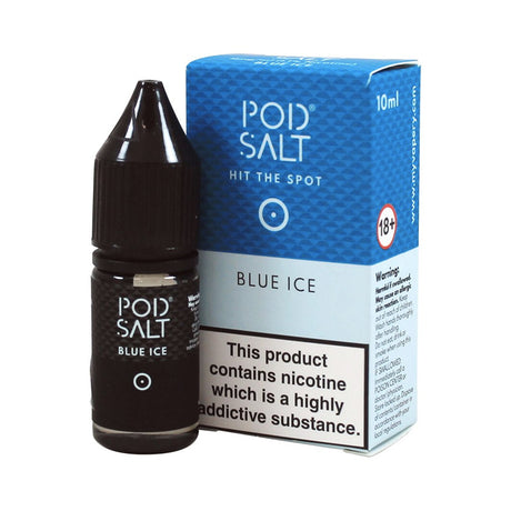 Pod Salt - Blue Ice - Nic Salt - 10ml - My Vape Store UK