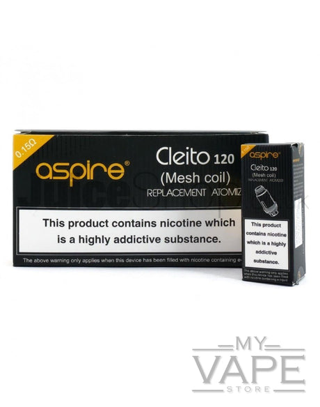 Aspire - Cleito 120 0.15 Mesh Coil - My Vape Store