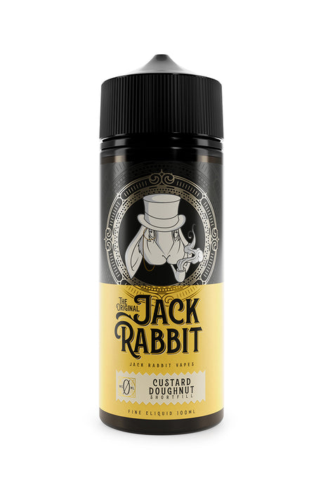 Jack Rabbit - Custard Donut - 100ml - 0mg - My Vape Store