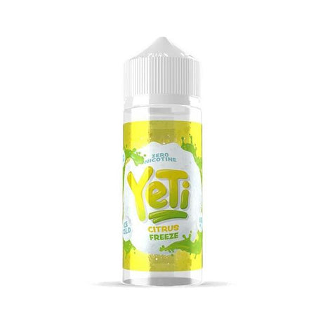 Yeti Citrus Freeze 100 ml shortfill 0mg - My Vape Store UK