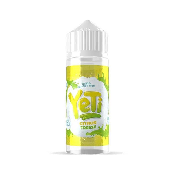Yeti Citrus Freeze 100 ml shortfill 0mg - My Vape Store UK