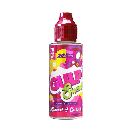 Gulp Sweets - Rhubarb & custard - 100ml - 100ml - My Vape Store UK