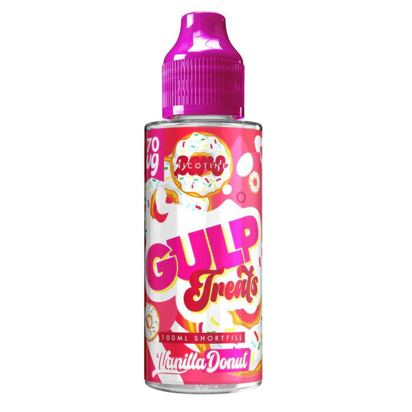 Gulp Treats - Vanilla Donut - 100ml - 100ml - My Vape Store UK