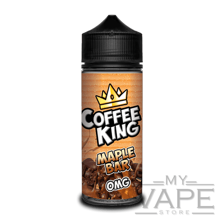 Coffee King - Maple Bar - 100ml Shortfill - 0mg - My Vape Store