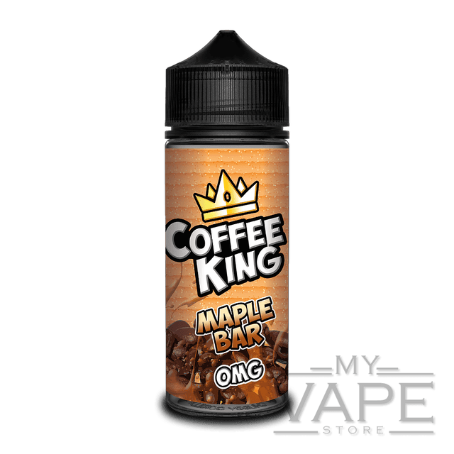 Coffee King - Maple Bar - 100ml Shortfill - 0mg - My Vape Store