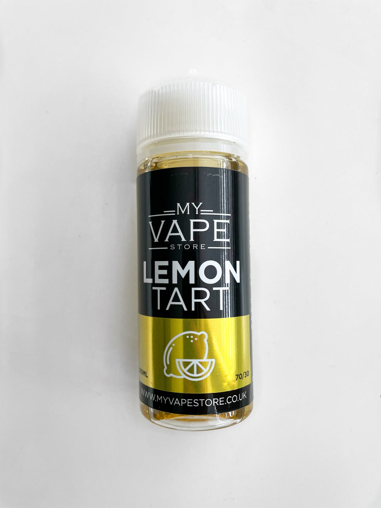 MVS E Liquid -  Lemon Tart - 100ml - My Vape Store UK