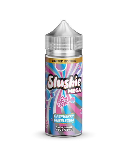 Slushie - Raspberry Bubblegum - 100ml - 0mg - My Vape Store UK
