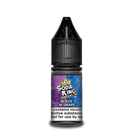 Soda King - Black & Grape - Nic Salt - 10ml - My Vape Store