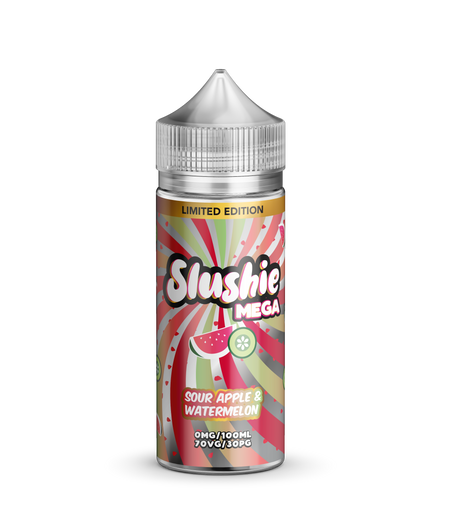 Slushie - Sour Apple & Watermelon - 100ml - 0mg - My Vape Store UK