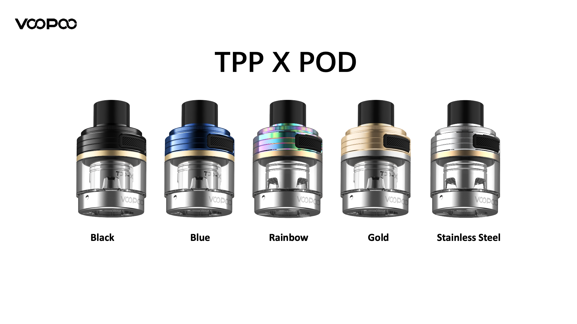 Voopoo - TPP - X - Pod Tank - Single Pod Tank My Vape Store Voopoo - TPP - X - Pod Tank - Single Pod Tank My Vape Store