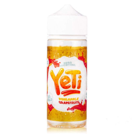 Yeti - Ice Cold - Pineapple Grapefruit - 100ml - 0mg - My Vape Store