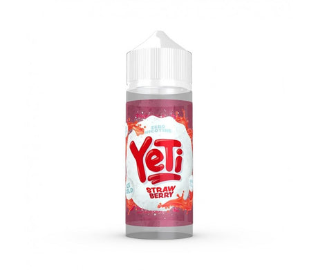 Yeti - Ice Cold - Strawberry - 100ml - 0mg - My Vape Store